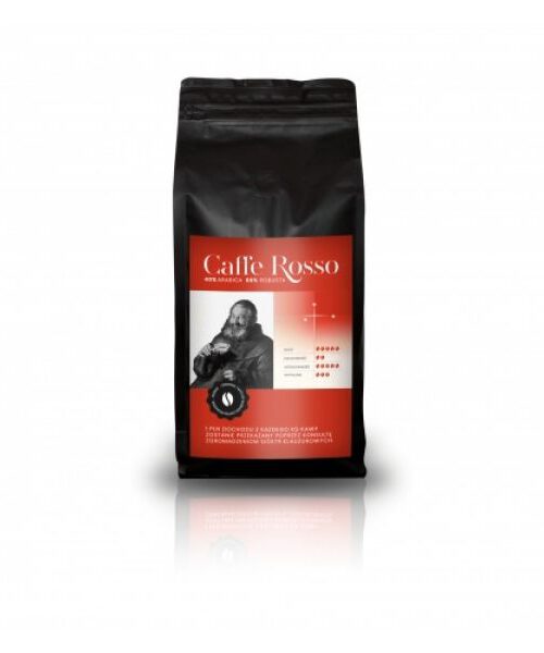 Kawa Zakonna Caffe Rosso ziarnista 1 kg