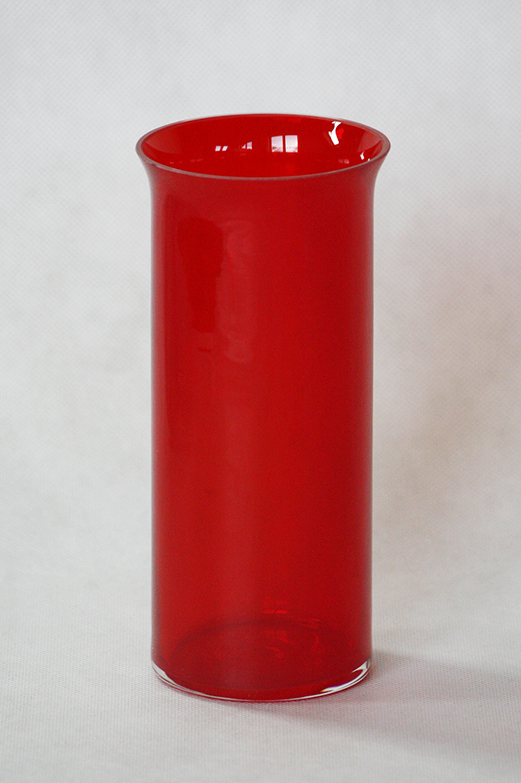 Wazon rubin, 72/110 mm, krawędź wygięta